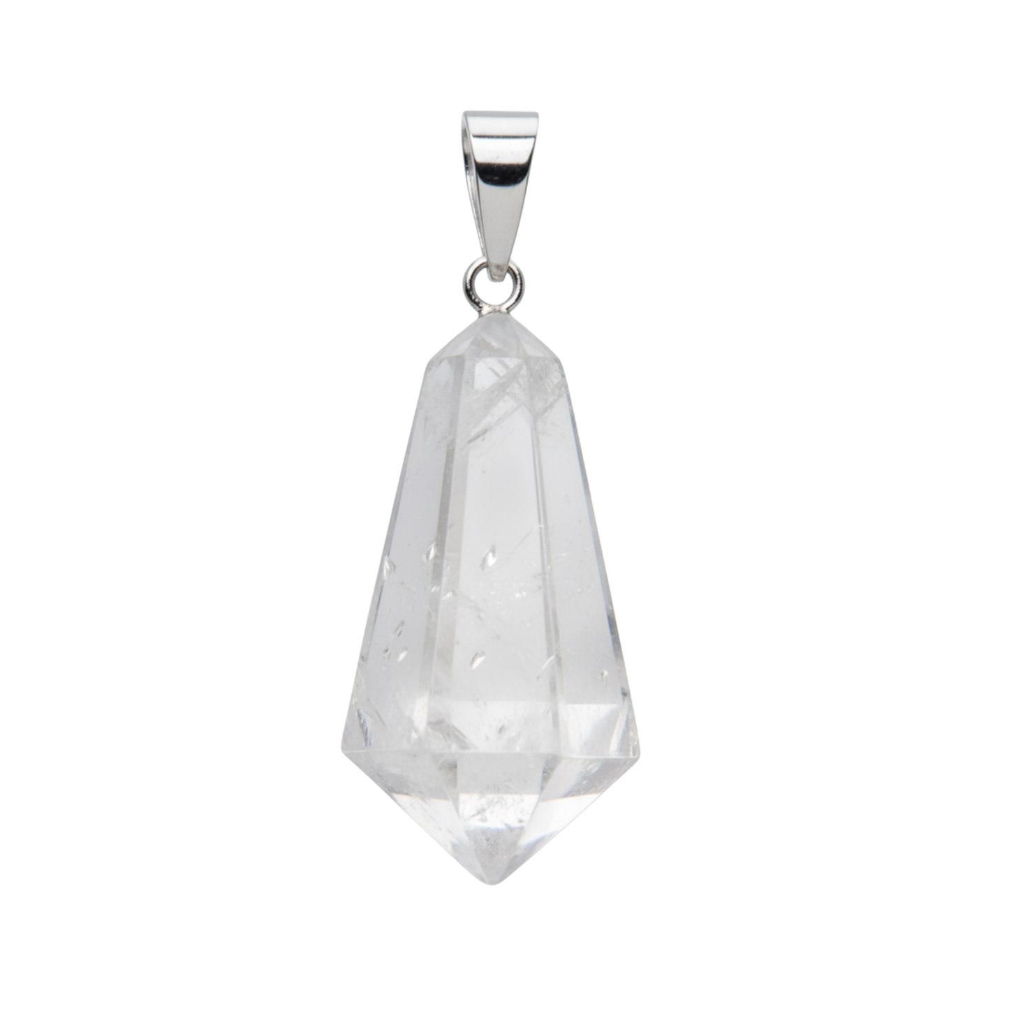 Crystal Faceted Pendant