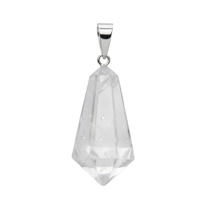 Crystal Faceted Pendant