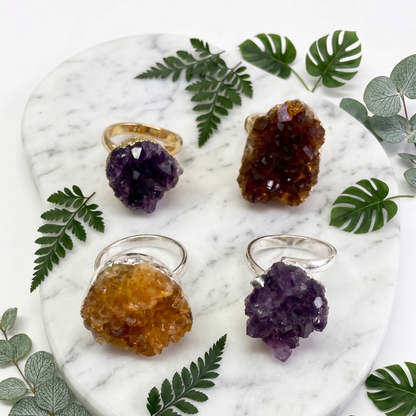DRUZY RING – ADJUSTBLE BASE