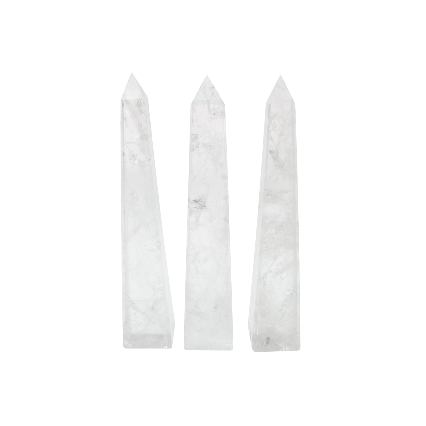 Clear Quartz Obelisks (1,47kg)