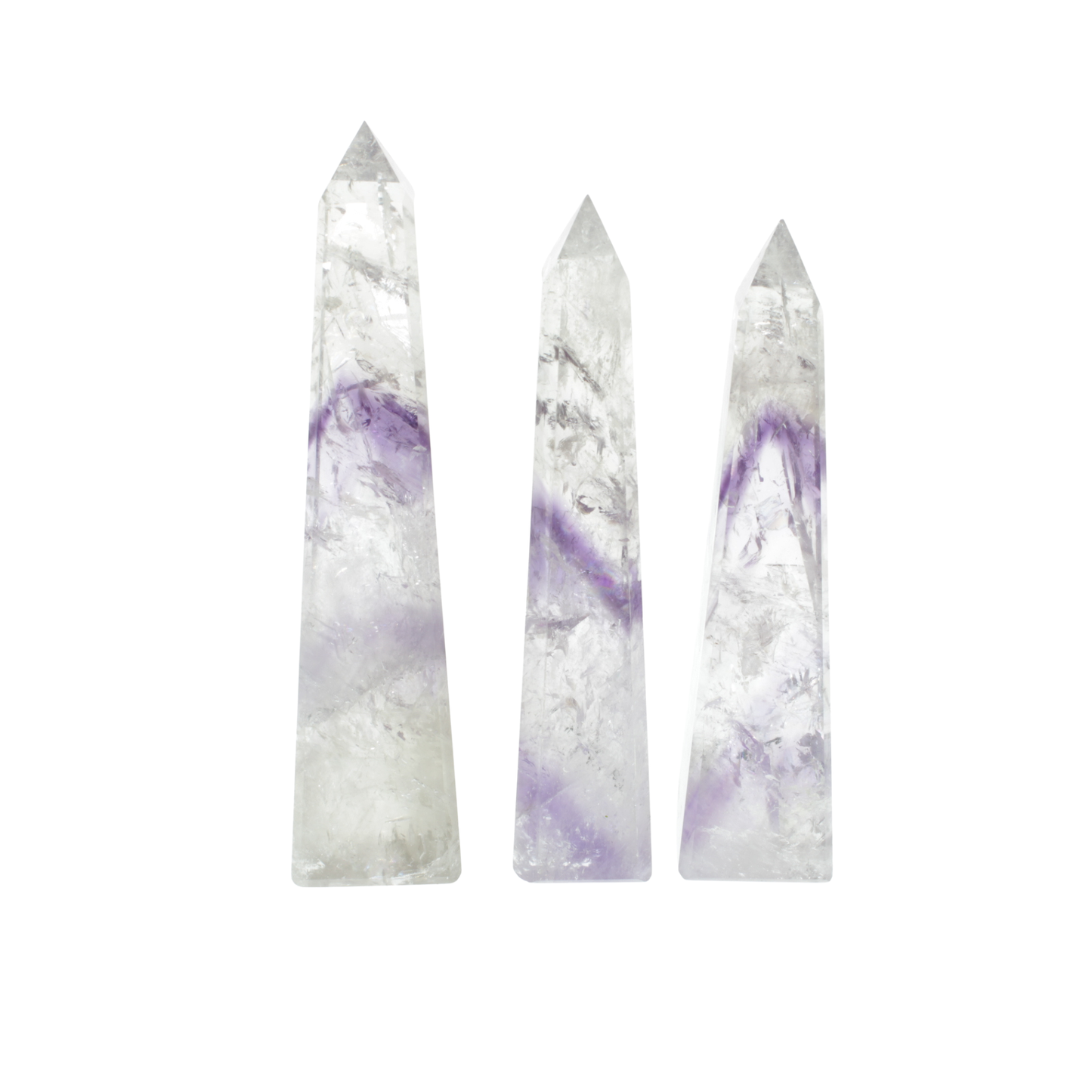 Amethyst Phantom Obelisks (1,19kg)