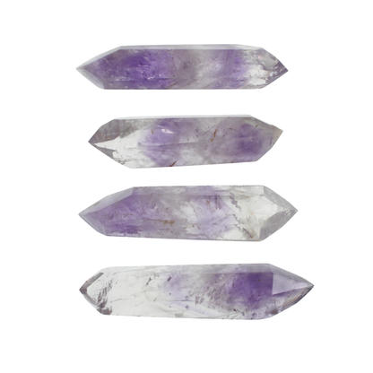 Amethyst Phantom Double Terminated Polished Points (0,69kg)
