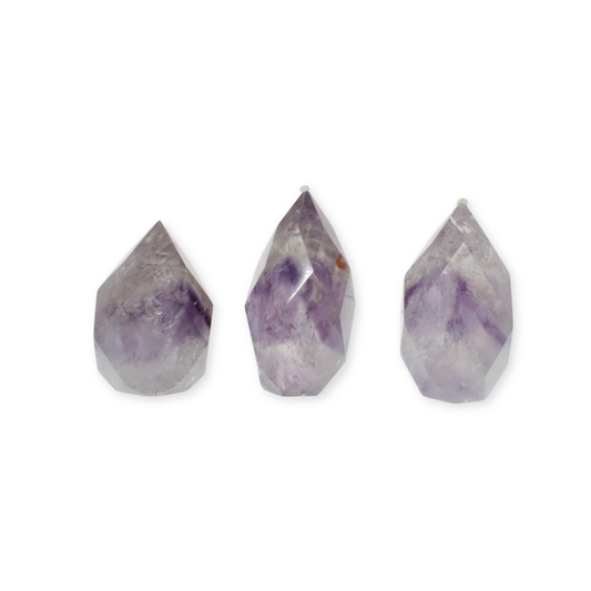 Amethyst Phantom Faceted Eggs (0,75kg)