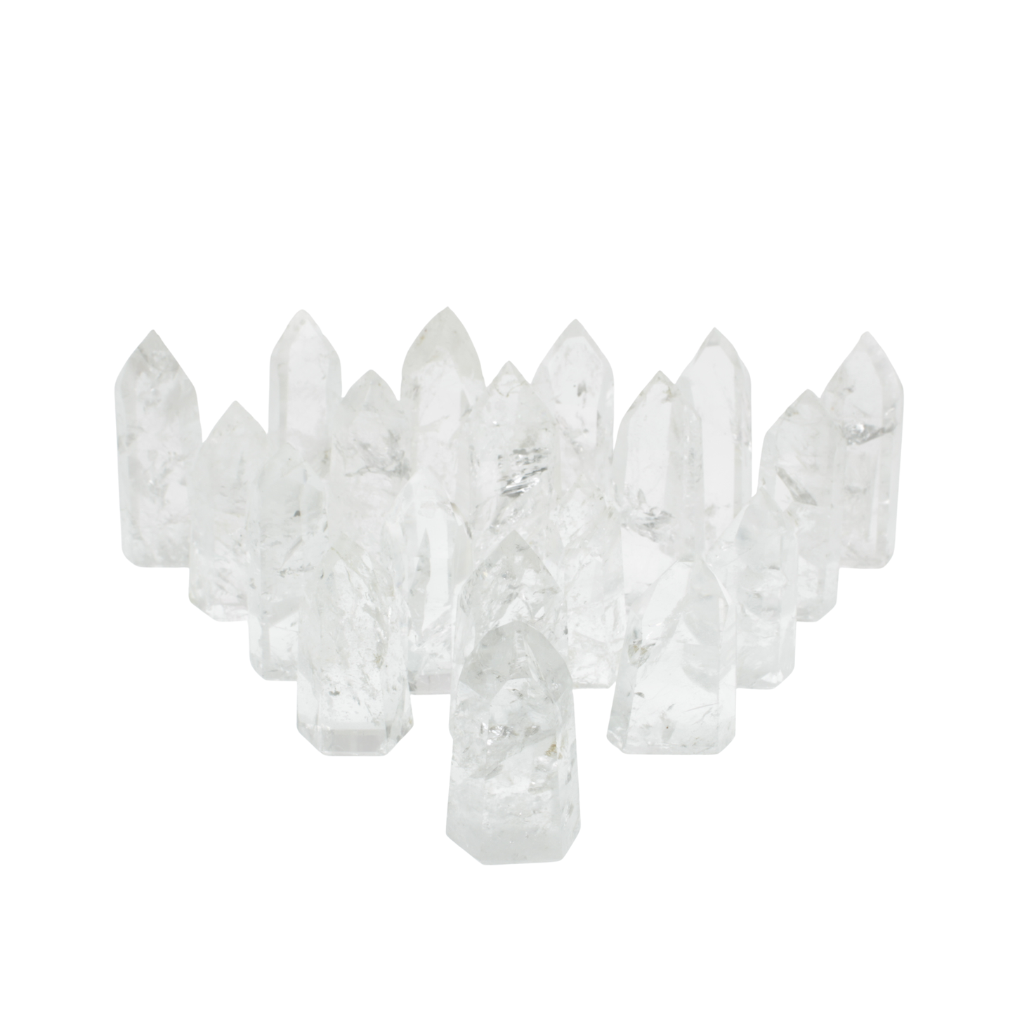 Crackle Clear Quartz Polished Point (1kg)