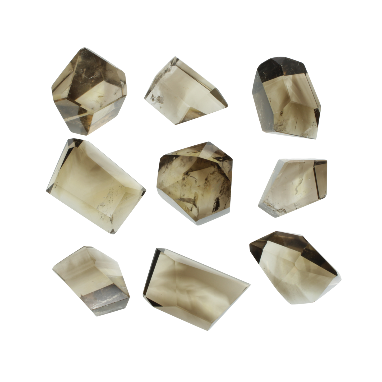 Smoky Quartz Polished Free Forms (0,76kg)