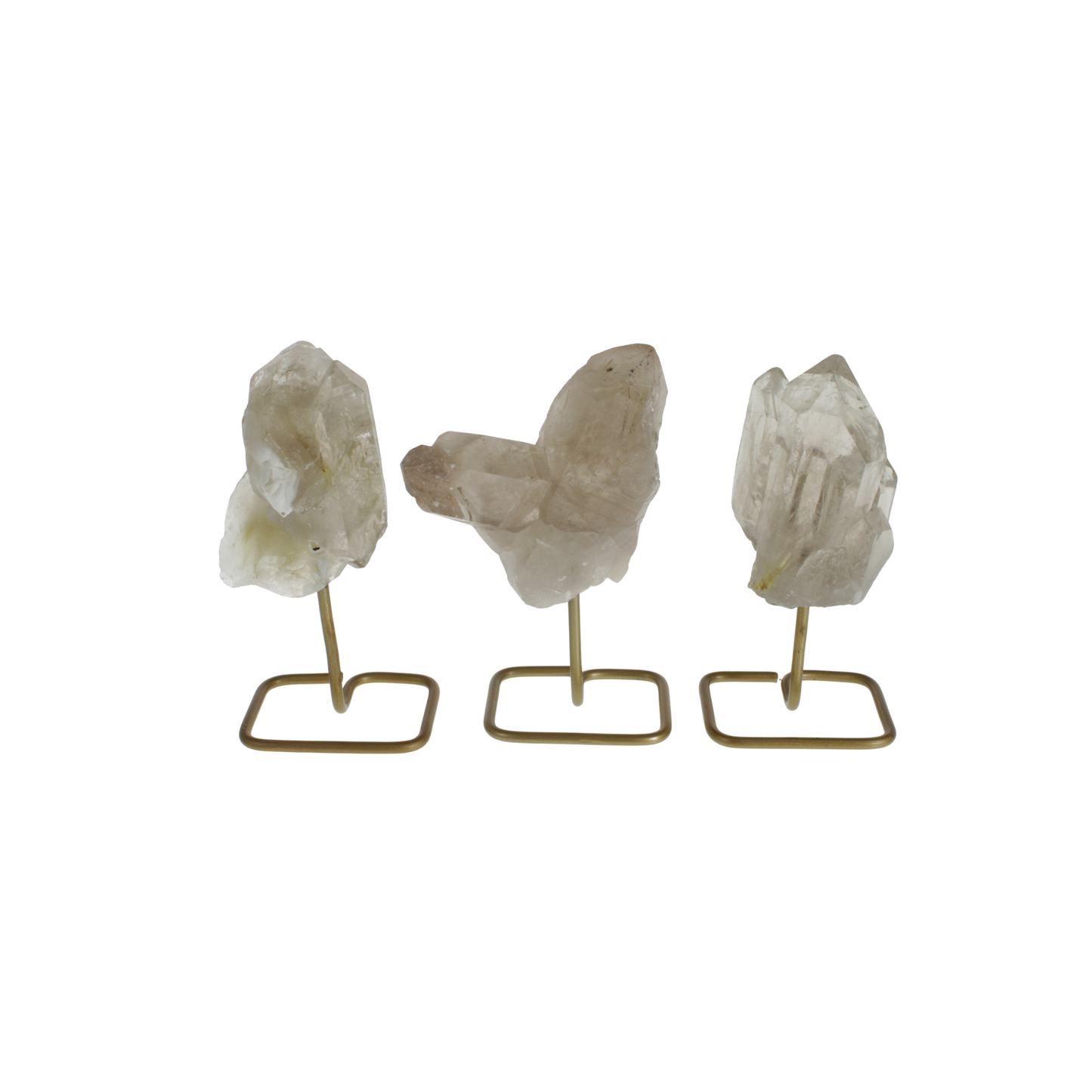 Rutilated Crystal Cluster On Stands (0,77kg)