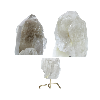Rutilated Crystal Cluster On Stands (0,77kg)