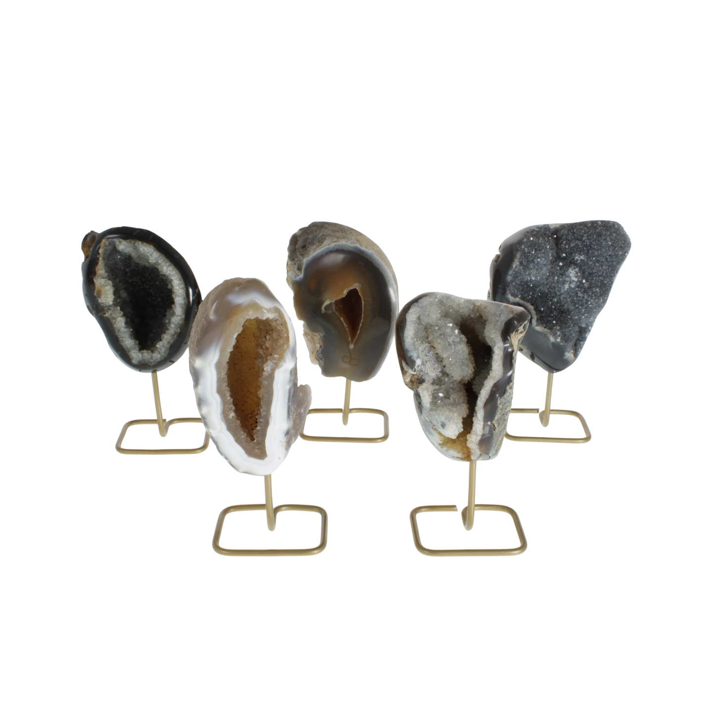 Agate Geode On Stands (1,27kg)