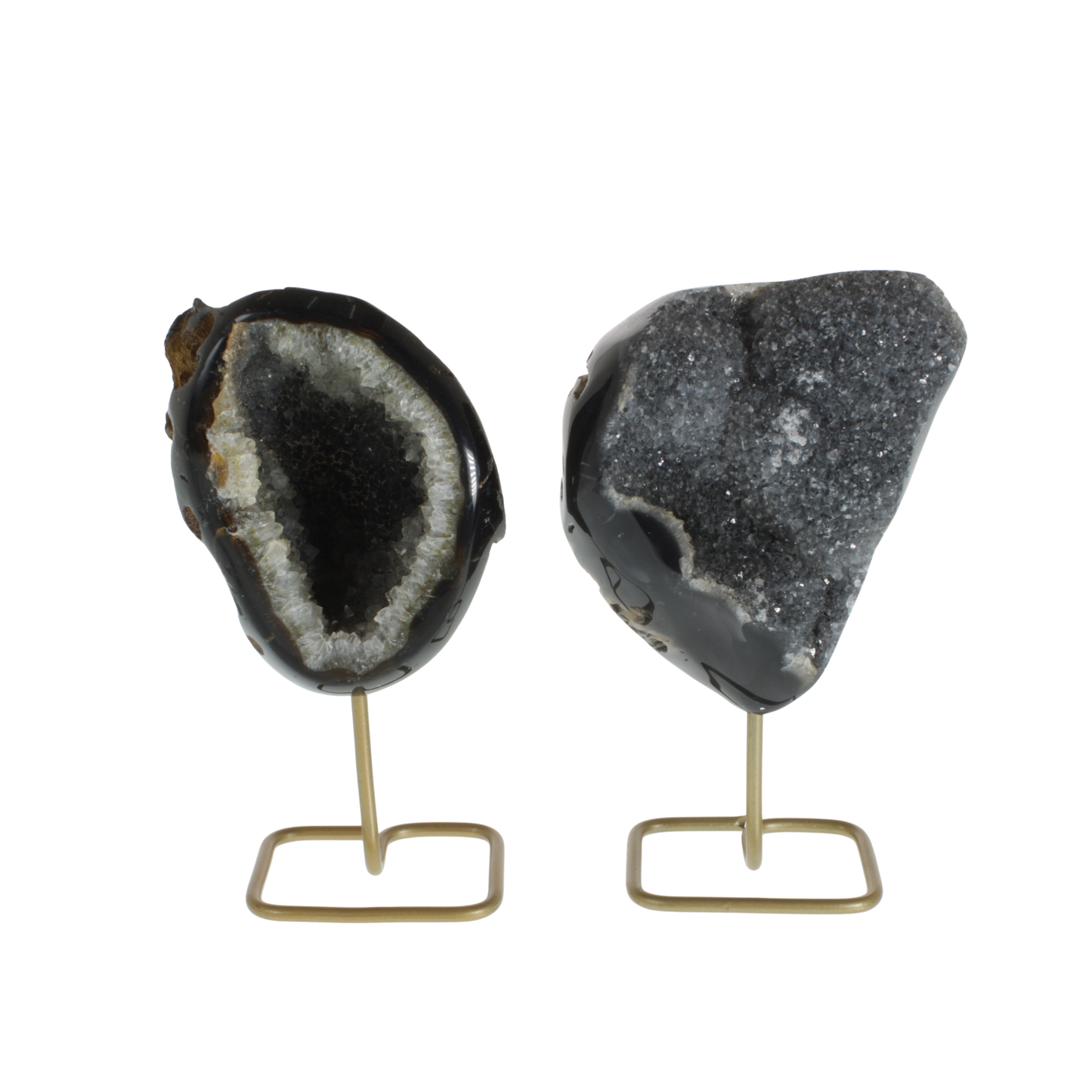 Agate Geode On Stands (1,27kg)