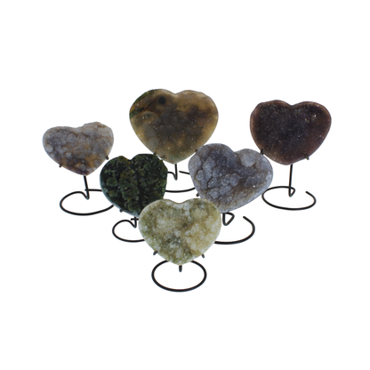 Zeolite Hearts On Stands (0,87kg)