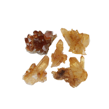 Tangerine Quartz Clusters  (0.72kg)
