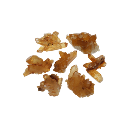 Tangerine Quartz Clusters  (0.72kg)