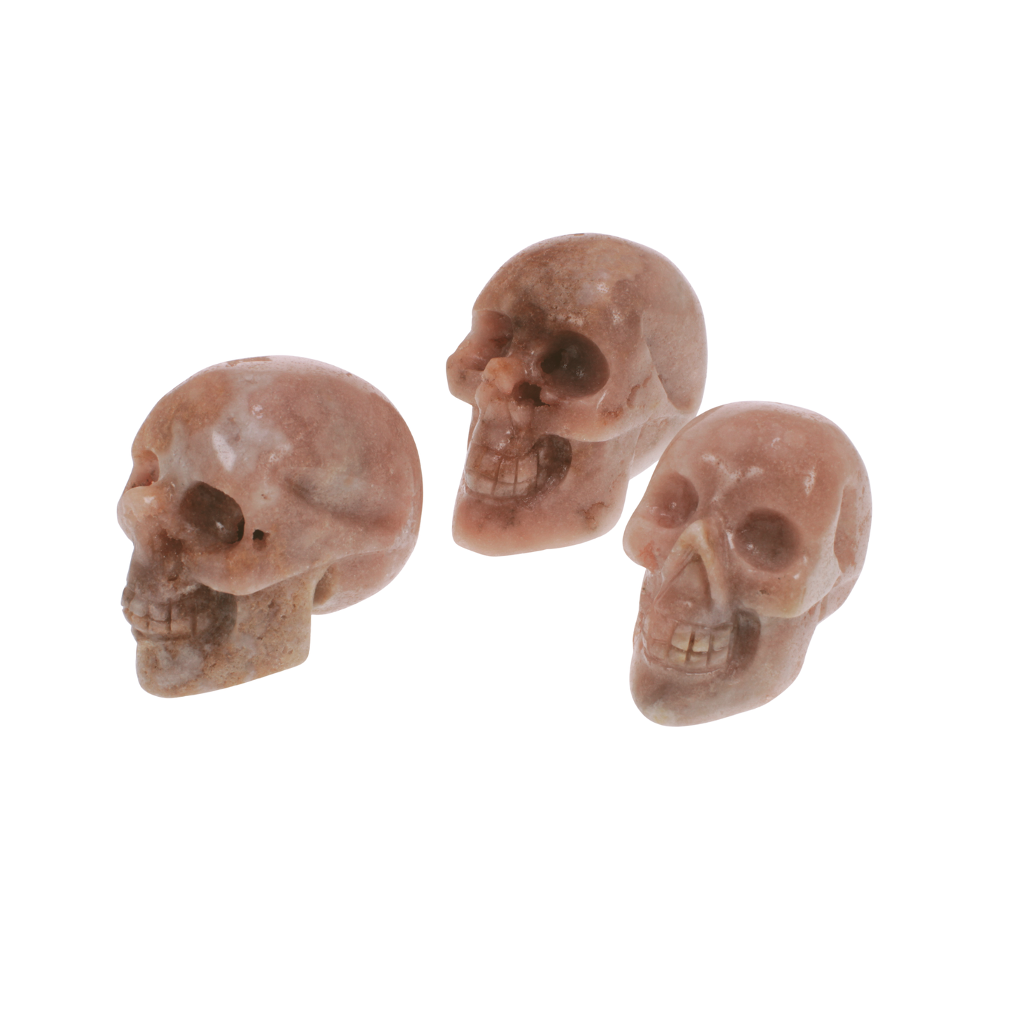Pink Amethyst Skulls (1.39kg)