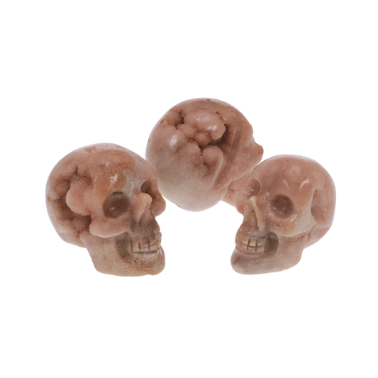 Pink Amethyst Skulls (1.39kg)
