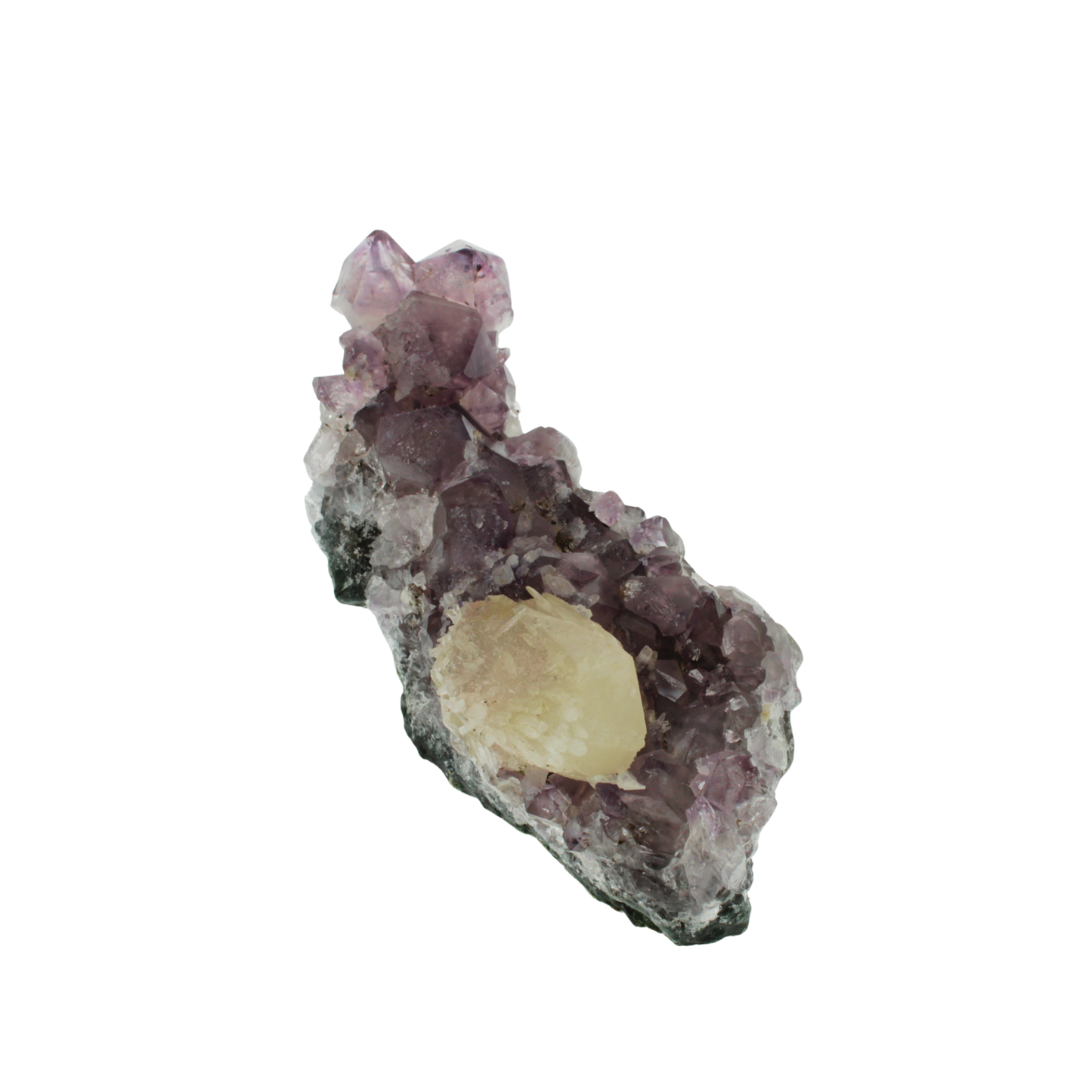 Amethyst Clusters with Calcite (1.83kg)