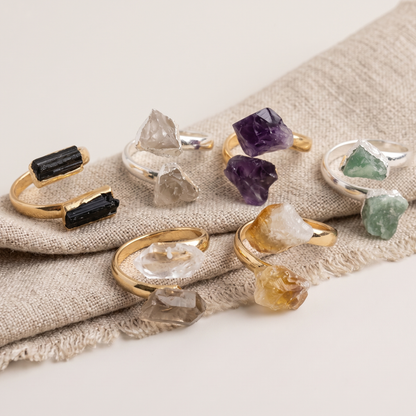 DUAL STONE RING
