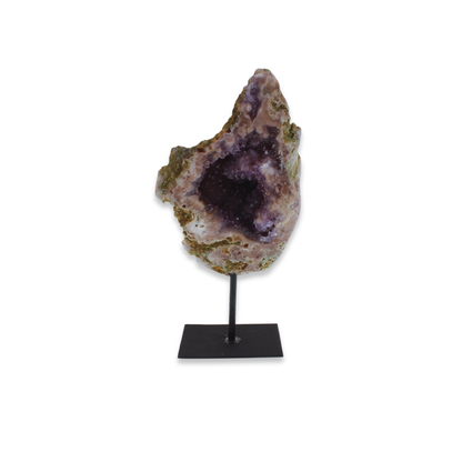Pink Amethyst Polished Free Forms on Stand  (2.32kg)