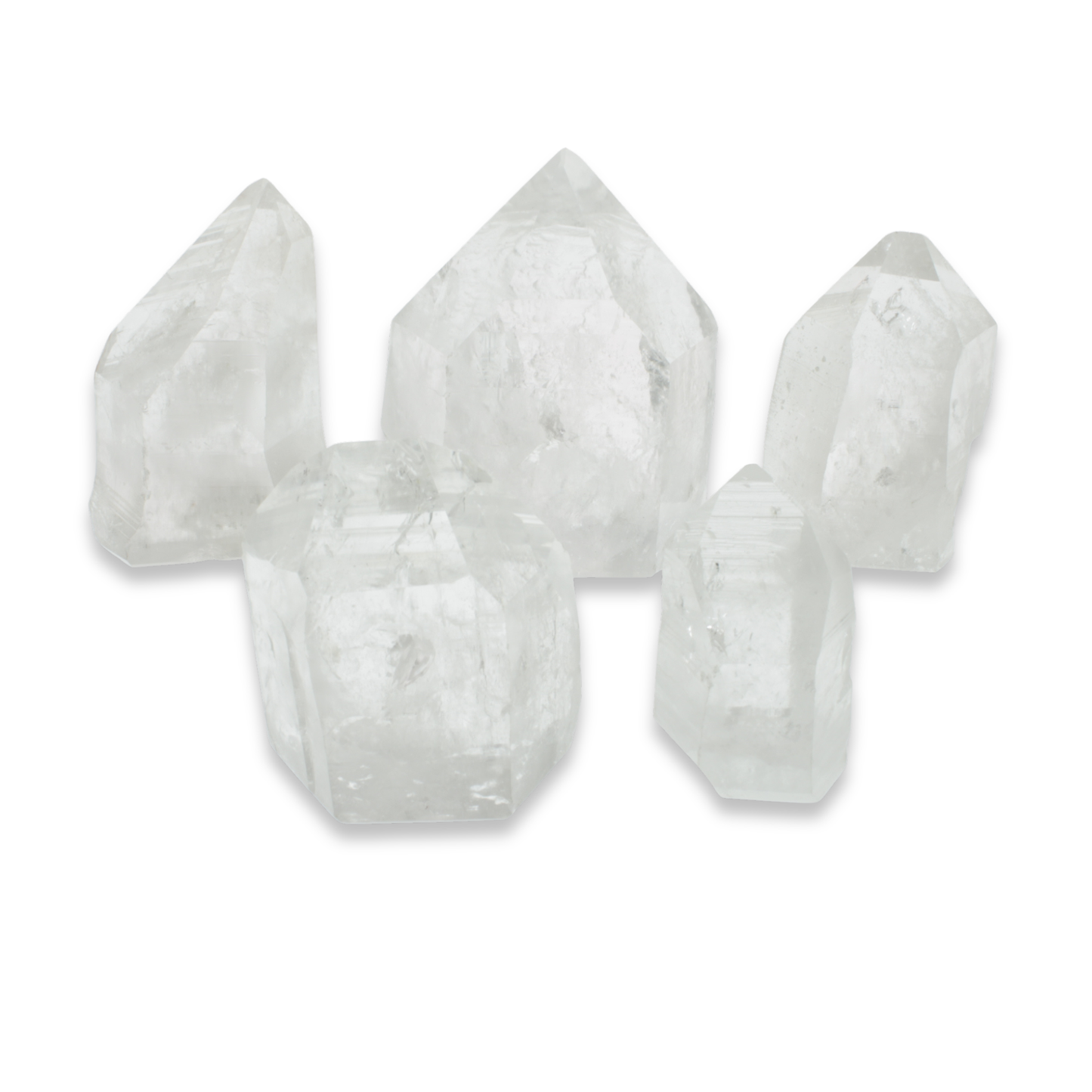 Lemurian Top Polished Points (1.55kg)