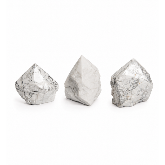 Howlite Top Polished Points (By Kg)