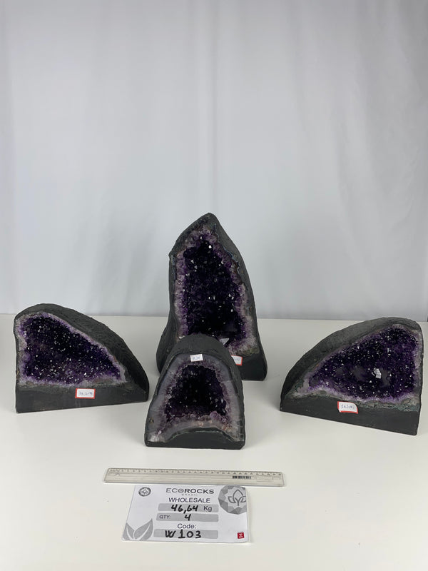 [Wholesale Lot] Amethyst Cathedrals - Special Quality (W103)