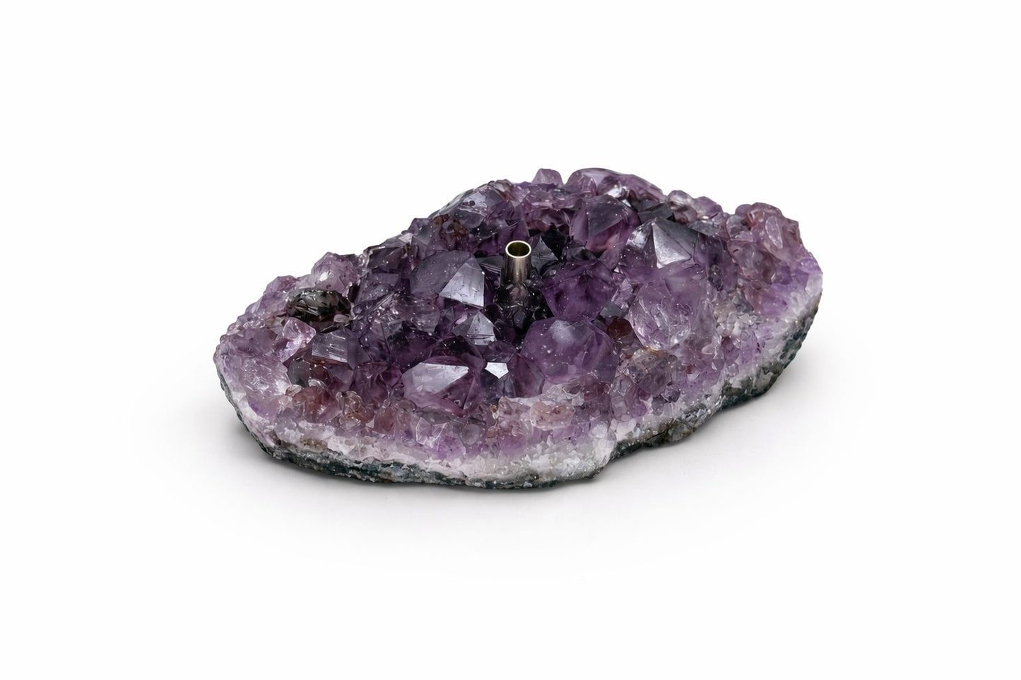 Amethyst Druzy Incense Holders