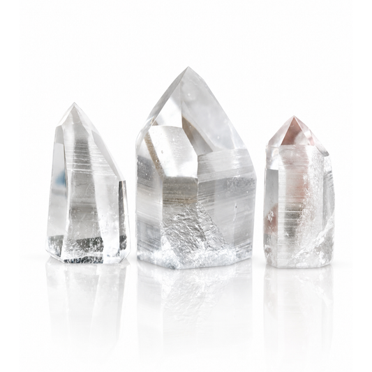 Lemurian Quartz Top Polished Points (by kg)