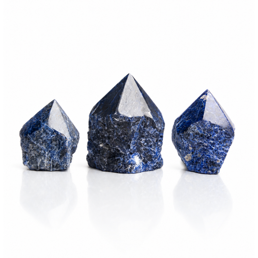 Sodalite Top Polished Points (by Kg)