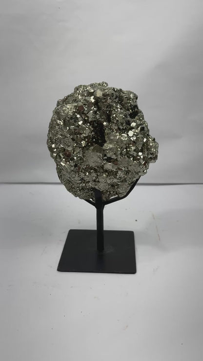 Pyrite On Metal Stand (8600) - 3.3 kg