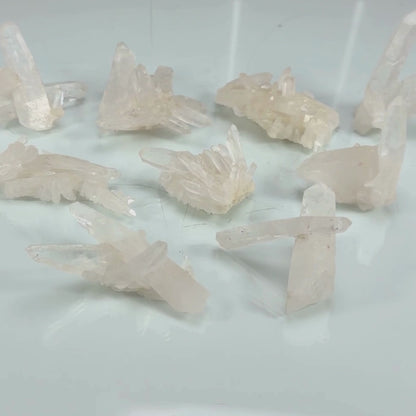 Laser Clear Quartz Cluster (0.85kg)