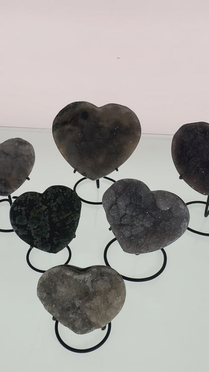 Zeolite Hearts On Stands (0,87kg)