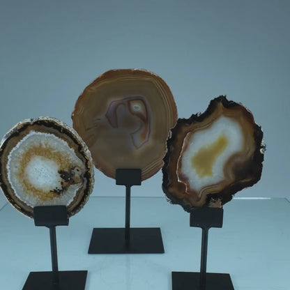 Agate Slice on Stand (1.46kg)