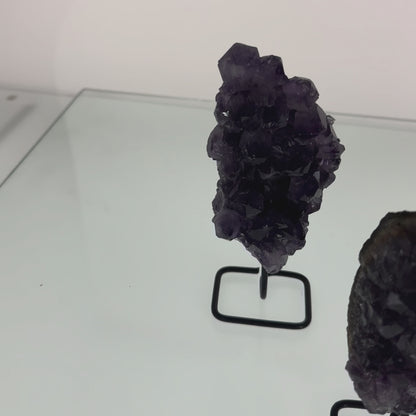 Amethyst Druzy On Stands (1,49kg)