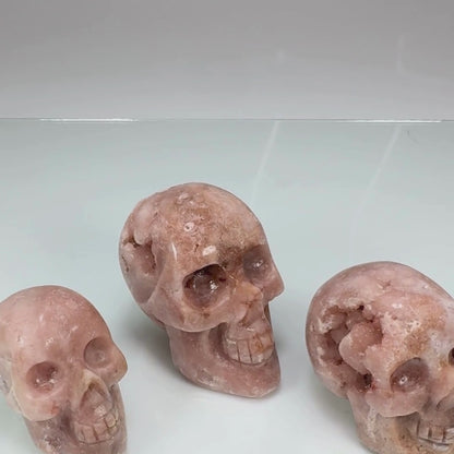 Pink Amethyst Skulls (1.39kg)