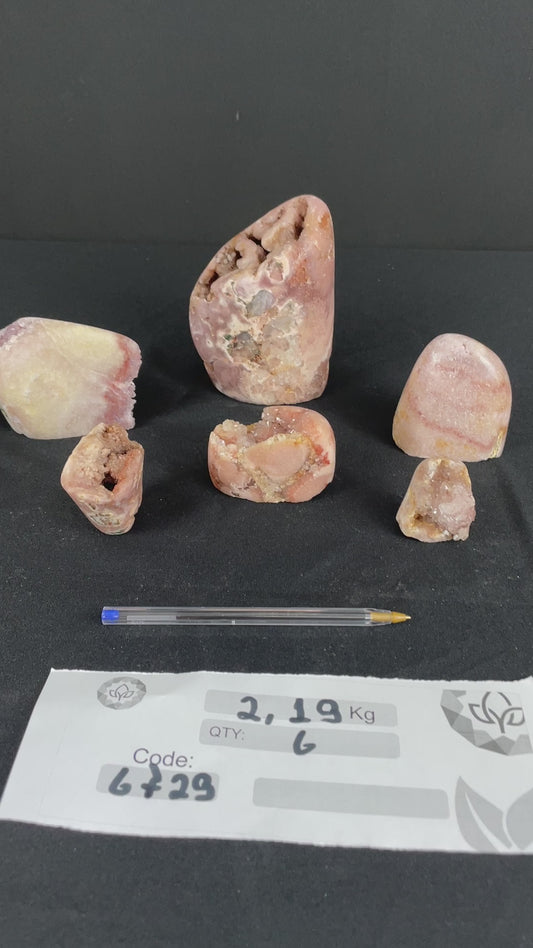 Pink Amethyst Free Forms (6429)