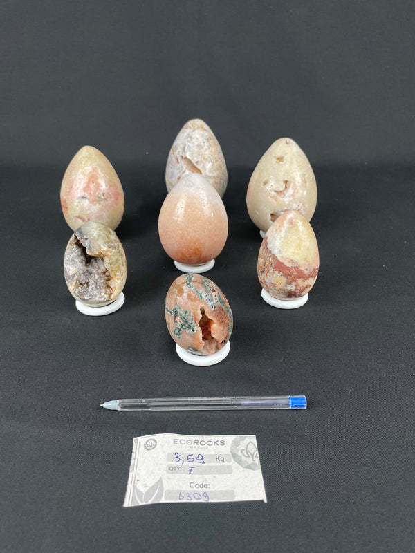 [PROMO LOT] Pink Amethyst Eggs (6309) - 3,59 kg