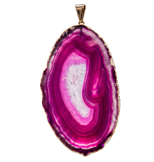 AGATE SLICE PENDANT