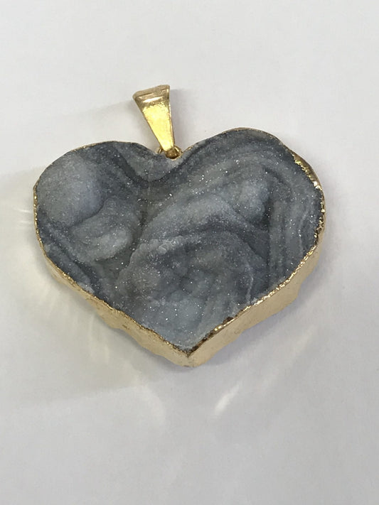 CHALCEDONY HEART