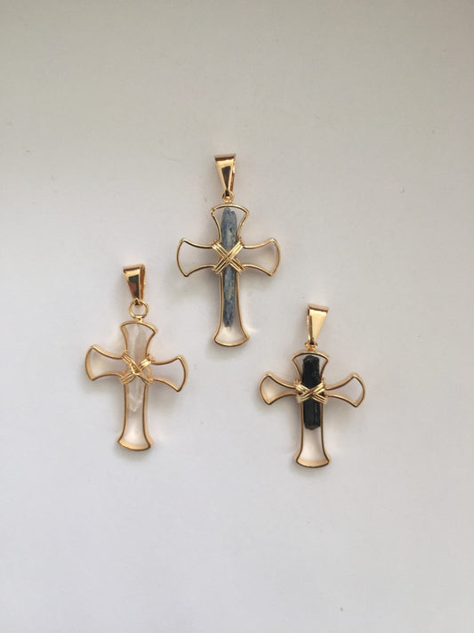 METAL CROSS PENDANT