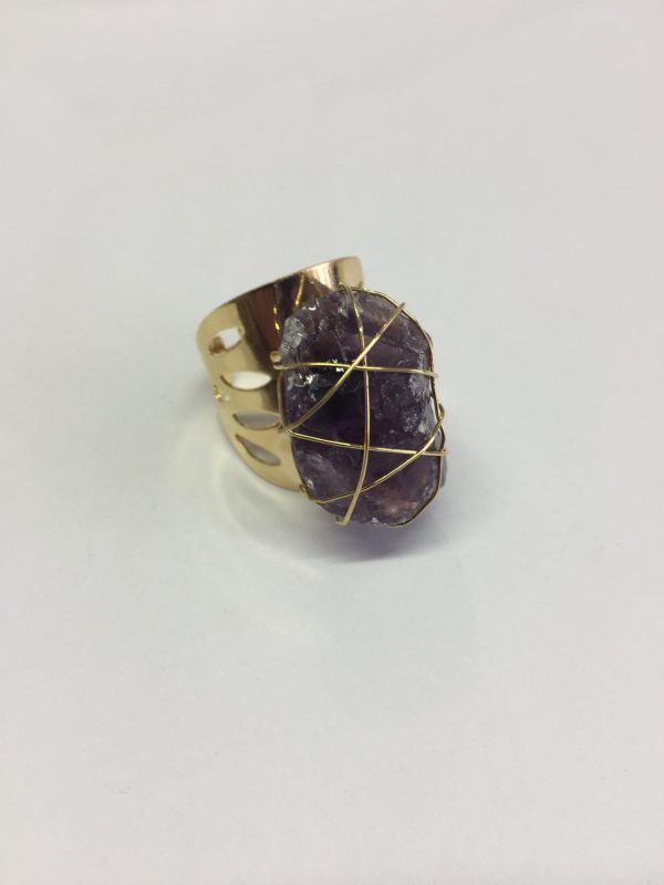 WIRE WRAP POINT RING