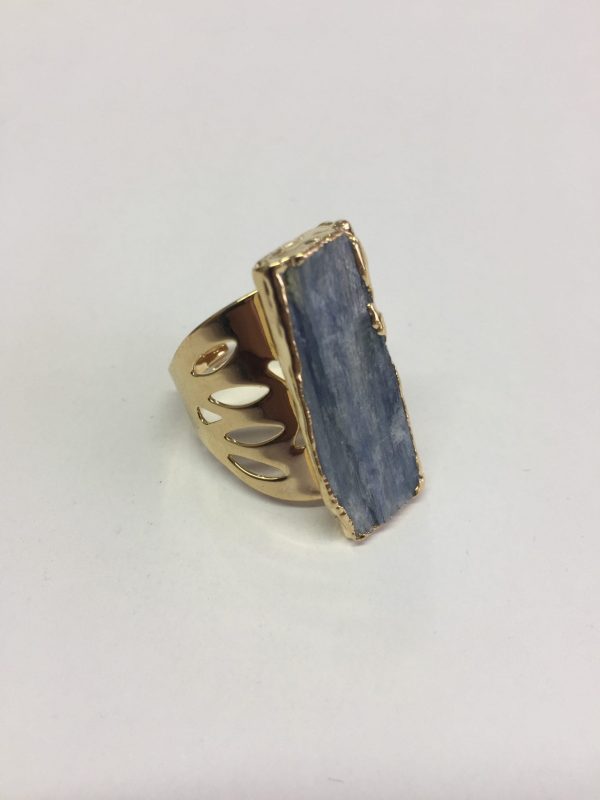 CUFF RING PLATED EDGES