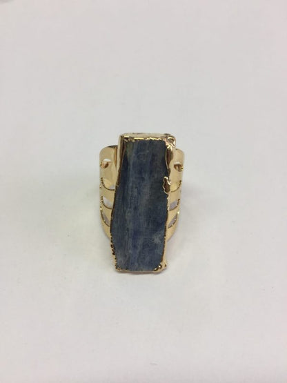 CUFF RING PLATED EDGES