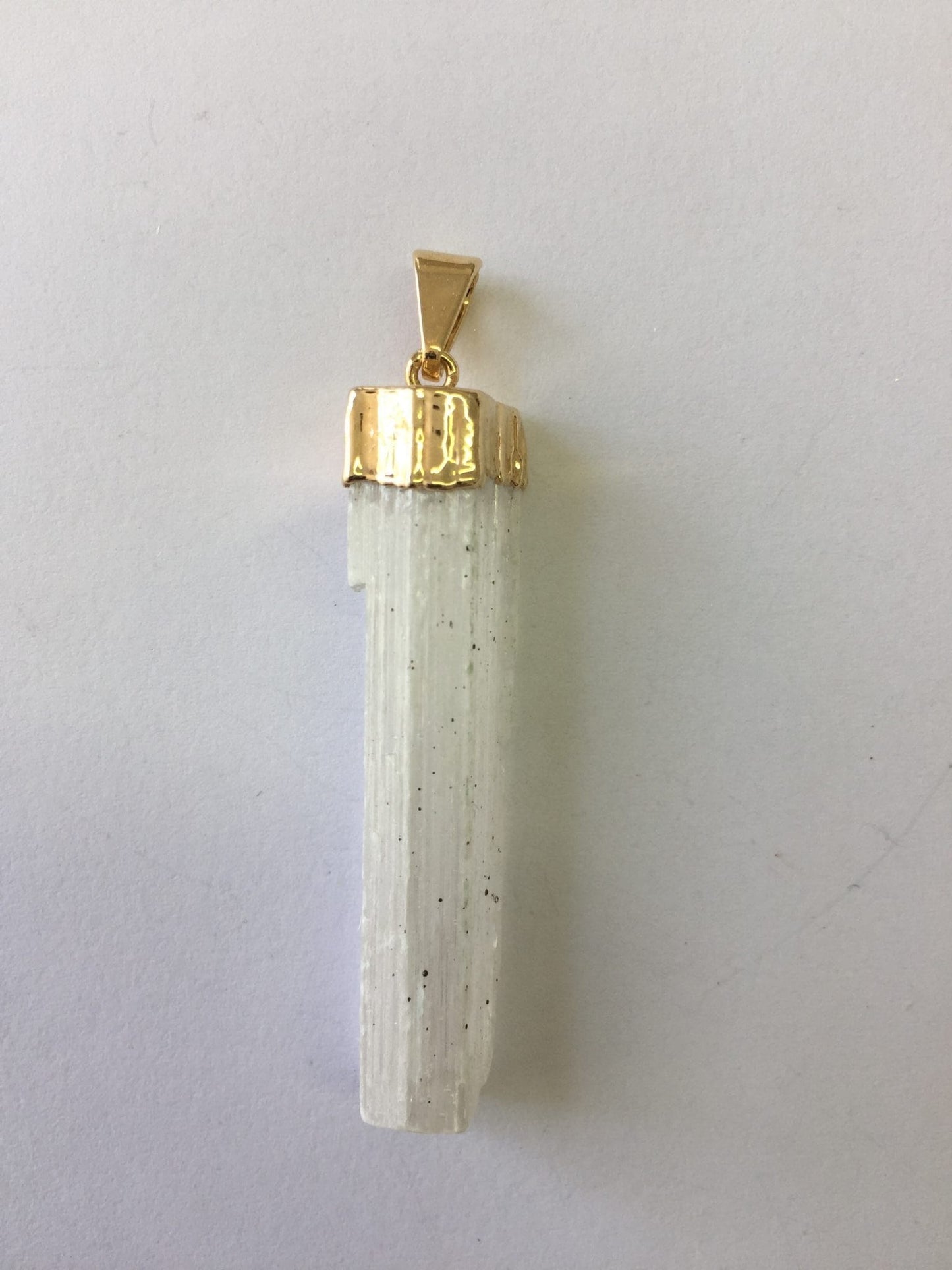 SELENITE PENDANT